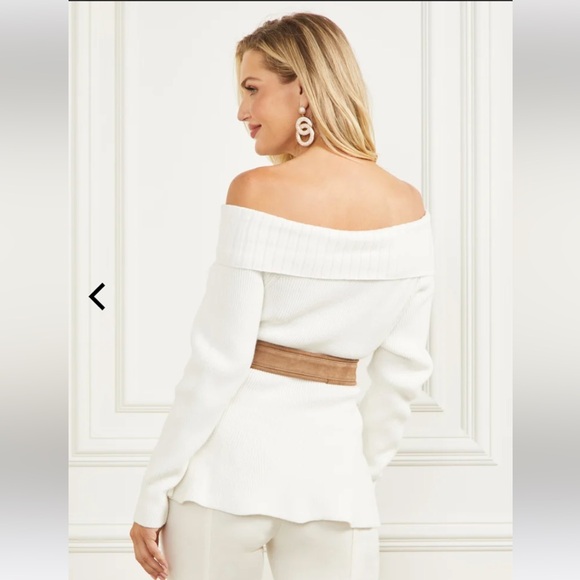 Marciano White Sweater - Size M - Picture 5 of 10